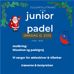 Junior & Teen Padel Juleafslutning